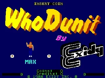 Who Dunit (version 8.0)-MAME 2003